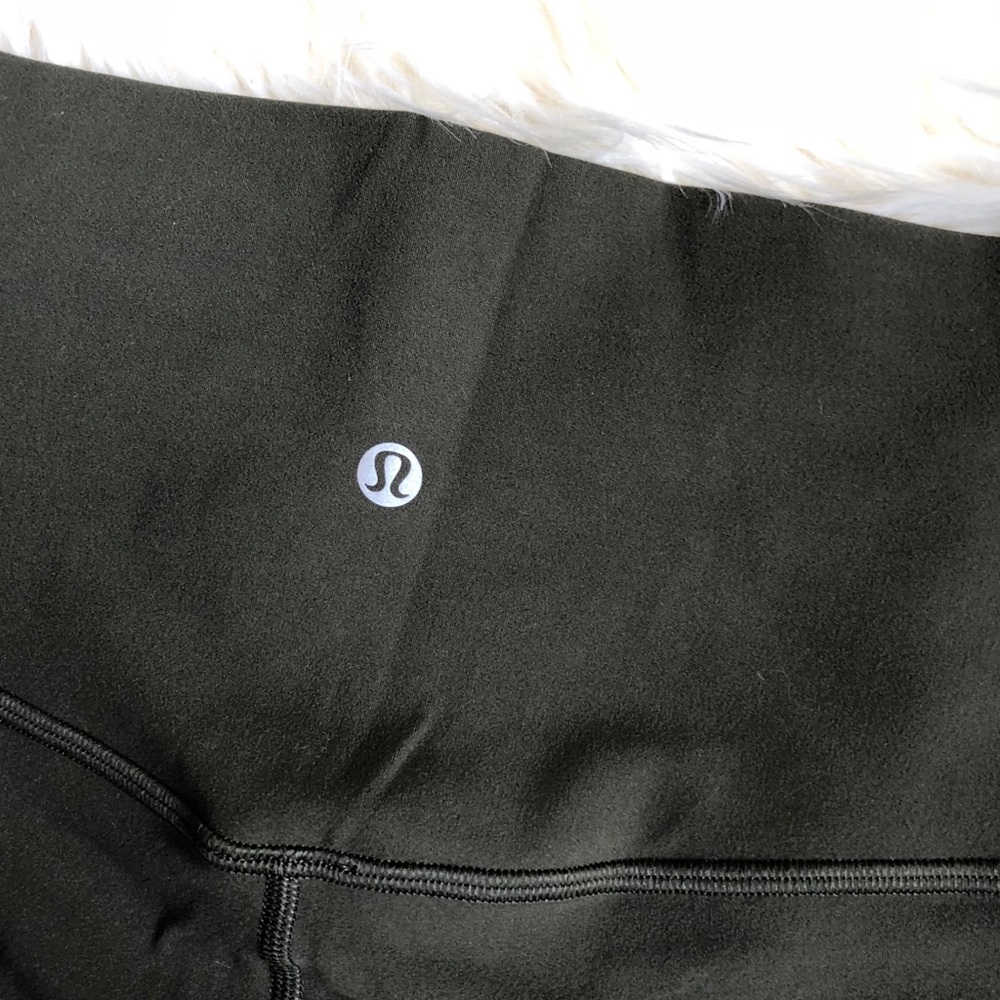 NWT Lululemon Align Pant II dark olive - Picture 3 of 5